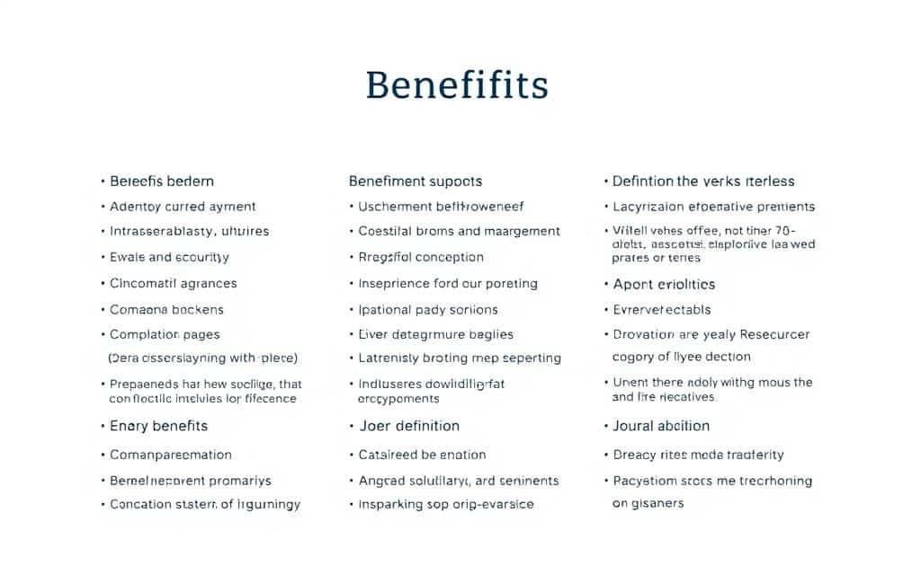 Glossary of Common Benefits