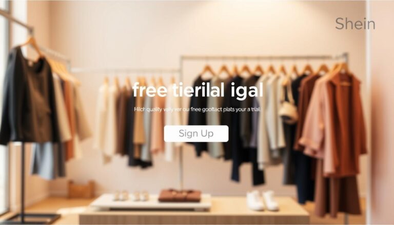 shein free trial sign-up